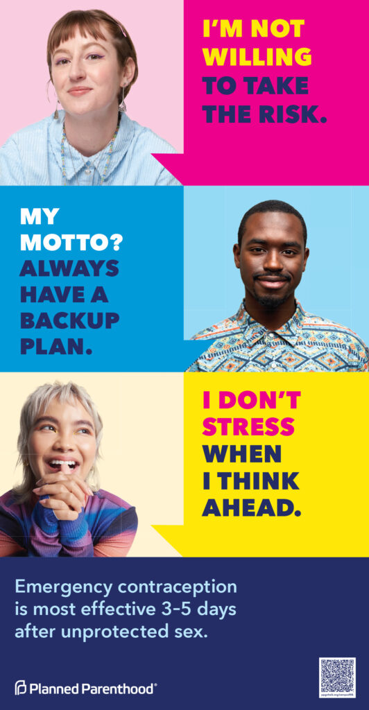 Diverse group of individuals sharing motivational quotes about planning and stress management, featuring colorful backgrounds and engaging expressions.